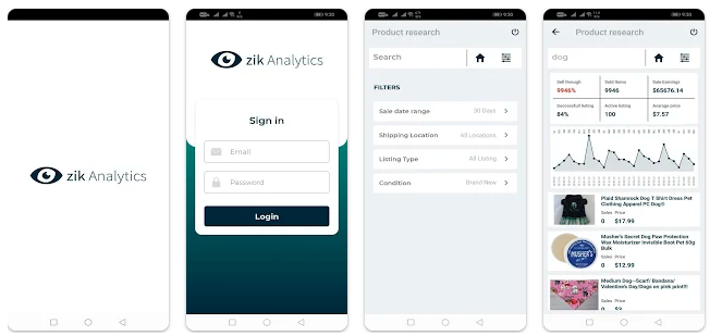 ZIK Analytics — eBay & Dropshipping Research